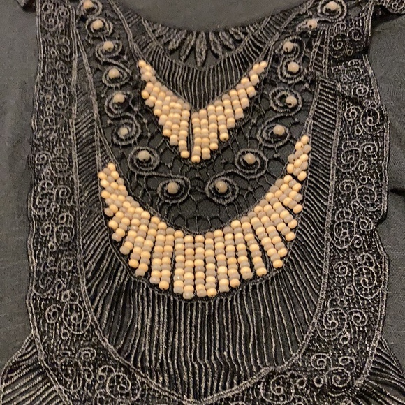 🖐 5 for $15 Soft Beaded Top - Picture 2 of 4